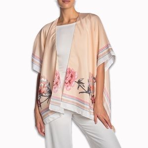 Vince Camuto Peach Ruana/Kimono